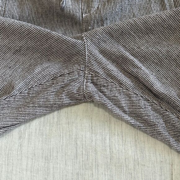 Old Navy Linen Blend Pinstripe Cargo Pants size Large Beachy Resort Wear - Picture 10 of 16